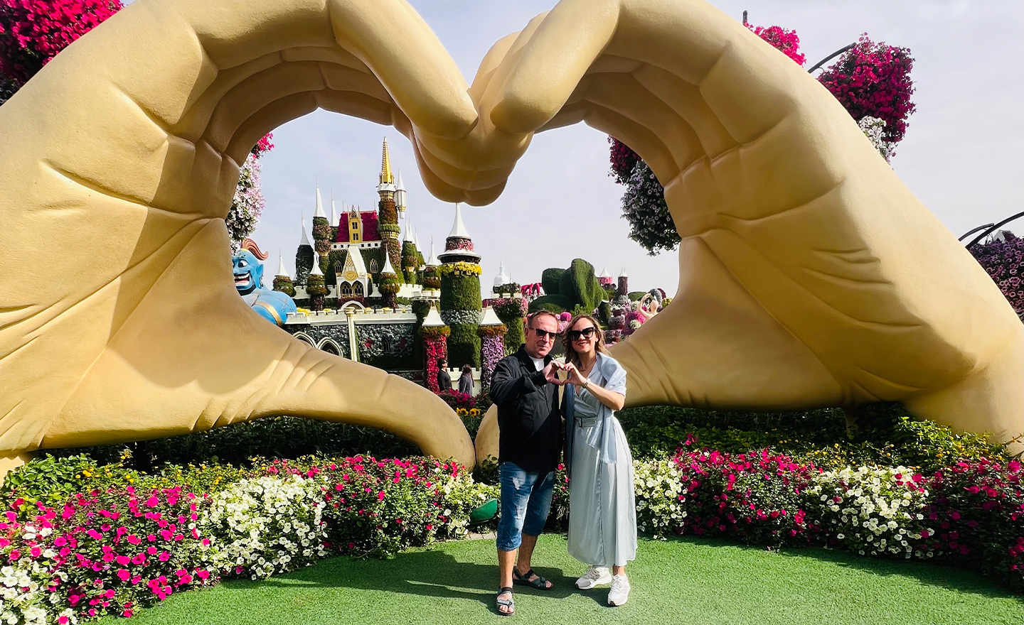 Дубайско приключение за Иван и Ивана Дякови