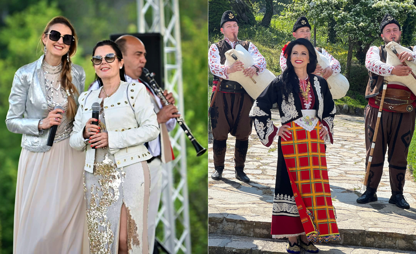 Росица Пейчева и “Канарите” пеят край Араповския манастир