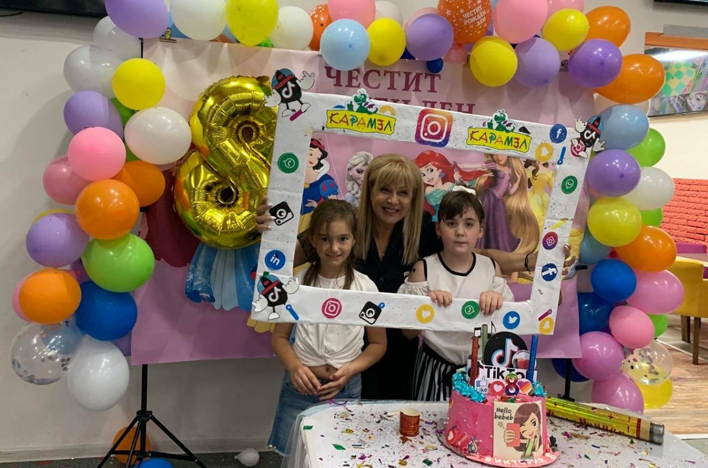 Приказно парти за рождения ден на дъщерята на Тони Дачева